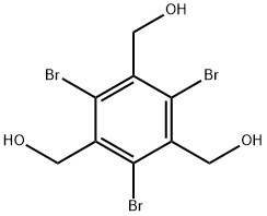 1,3,5-BENZENETRIMETHANOL, 2,4,6-TRIBROMO-,191529-08-5,结构式