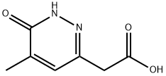 2-(5-methyl-6-oxo-1,6-dihydropyridazin-3-yl)acetic acid 化学構造式