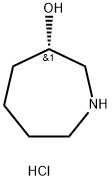 (S)-AZEPAN-3-OL HCL 化学構造式