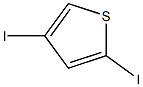 Thiophene, 2,4-diiodo- 化学構造式