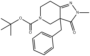 193274-02-1 叔-丁基 3A-苯甲基-2-甲基-3-氧亚基-3A,4,6,7-四氢-2H-吡唑并[4,3-C]吡啶-5(3H)-甲酸基酯