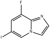 8-Fluoro-6-iodo-imidazo[1,2-a]pyridine Structure