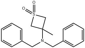 3-(dibenzylamino)-3-methylthietane 1,1-dioxide,1936219-91-8,结构式