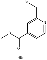 2-(溴甲基)异烟酸甲酯氢溴酸盐, 1956366-21-4, 结构式