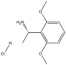 (S)-1-(2,6-二甲氧基苯基)乙胺盐酸盐, 1956437-80-1, 结构式