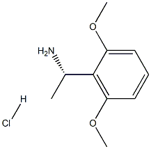 (S)-1-(2,6-Dimethoxyphenyl)ethanamine hydrochloride Structure