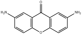 2,7-Diamino-xanthen-9-one Struktur