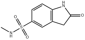 2-oxo-2,3-dihydro-1H-indole-5-sulfonic acid methylamide Structure