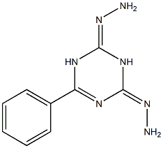 1,3,5-Triazine-2,4(1H,3H)-dione, 6-phenyl-, dihydrazone 结构式