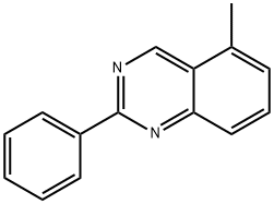 5-methyl-2-phenylquinazoline Structure