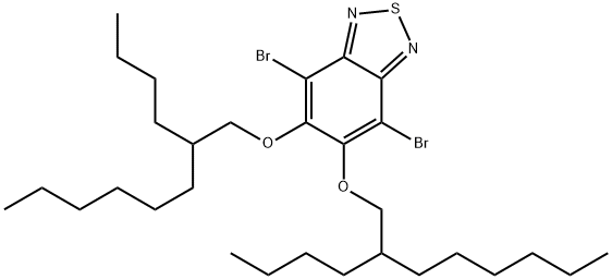 4,7-dibromo-5,6-bis((2-butyloctyl)oxy)benzo[c][1,2,5]thiadiazole Structure