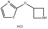 2-(azetidin-3-yloxy)thiazole hydrochloride|