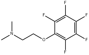 N,N-Dimethyl-2-(perfluorophenoxy)ethanamine Structure
