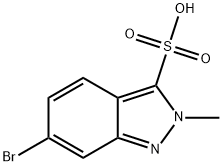 5-bromo-2-methyl-2H-isoindole-1-sulfonic acid 结构式