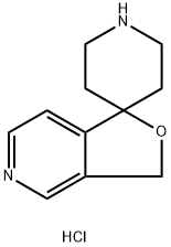 3H-Spiro[furo[3,4-c]pyridine-1,4'-piperidine] hydrochloride Structure