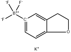 2,3-二氢-1-苯并呋喃-5-基三氟硼酸钾,2055156-69-7,结构式