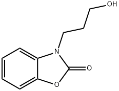2(3H)-Benzoxazolone, 3-(3-hydroxypropyl)- Structure