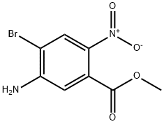 methyl 5-amino-4-bromo-2-nitrobenzoate Structure