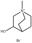 1-methyl-1-azoniabicyclo[2.2.2]octan-3-ol:bromide Structure