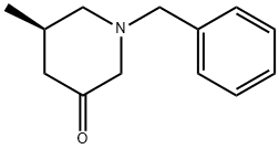 (R)-1-benzyl-5-methylpiperidin-3-one Structure