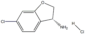 (3R)-6-CHLORO-2,3-DIHYDROBENZO[B]FURAN-3-YLAMINE HYDROCHLORIDE|2102411-86-7