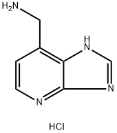 1-{3H-imidazo[4,5-b]pyridin-7-yl}methanamine dihydrochloride, 2102412-95-1, 结构式