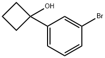 1-(3-溴苯基)-环丁醇, 210826-67-8, 结构式