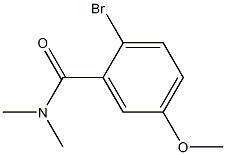 Benzamide, 2-bromo-5-methoxy-N,N-dimethyl- 结构式