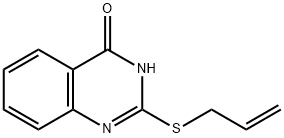 2-(allylthio)quinazolin-4(3H)-one Structure