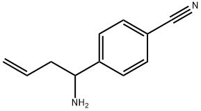 4-(1-AMINOBUT-3-EN-1-YL)BENZONITRILE Structure