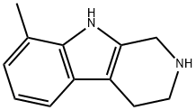 8-Methyl-2,3,4,9-tetrahydro-1H-beta-carboline Structure