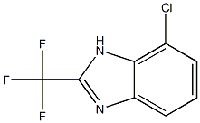 1H-Benzimidazole,7-chloro-2-(trifluoromethyl)-|7-氯-2-(三氟甲基)-1H-苯并[D]咪唑