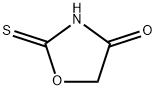 2-硫氧噁唑烷-4-酮, 2346-24-9, 结构式