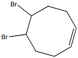 Cyclooctene, 5,6-dibromo- Structure
