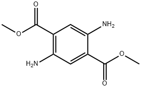 2,5-diamino-terephthalic acid dimethyl ester Structure