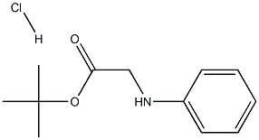 (R)-Phenylglycine tert-butyl ester hydrochloride 化学構造式