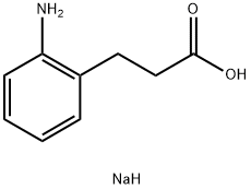 Sodium 3-(2-aminophenyl)propanoate Structure