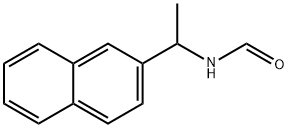 N-[1-(2-Naphthalenyl)ethyl]formamide Structure