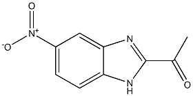 Ethanone, 1-(5-nitro-1H-benzimidazol-2-yl)- Struktur