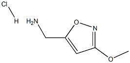 (3-methoxyisoxazol-5-yl)methanamine HCL Structure