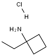 1-Ethylcyclobutanamine hydrochloride Structure