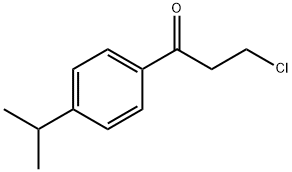 1-Propanone, 3-chloro-1-[4-(1-methylethyl)phenyl]-