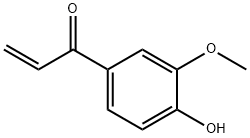 2-Propen-1-one, 1-(4-hydroxy-3-methoxyphenyl)-, 2983-65-5, 结构式