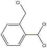 1-(氯甲基)-2-(二氯甲基)苯 结构式