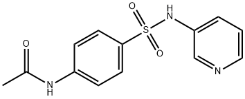 Acetamide, N-[4-[(3-pyridinylamino)sulfonyl]phenyl]- Structure