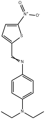 N,N-diethyl-N'-[(5-nitro-2-thienyl)methylene]-1,4-benzenediamine,303215-64-7,结构式