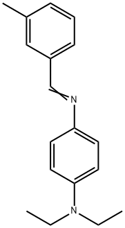 N,N-diethyl-N'-(3-methylbenzylidene)-1,4-benzenediamine Structure
