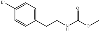 [2-(4-Bromo-phenyl)-ethyl]-carbamic acid methyl ester Struktur