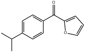 呋喃-2-基(4-异丙基苯基)甲酮 结构式