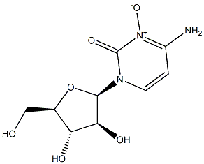 2(1H)-Pyrimidinone,4-amino-1-b-D-arabinofuranosyl-, 3-oxide 化学構造式